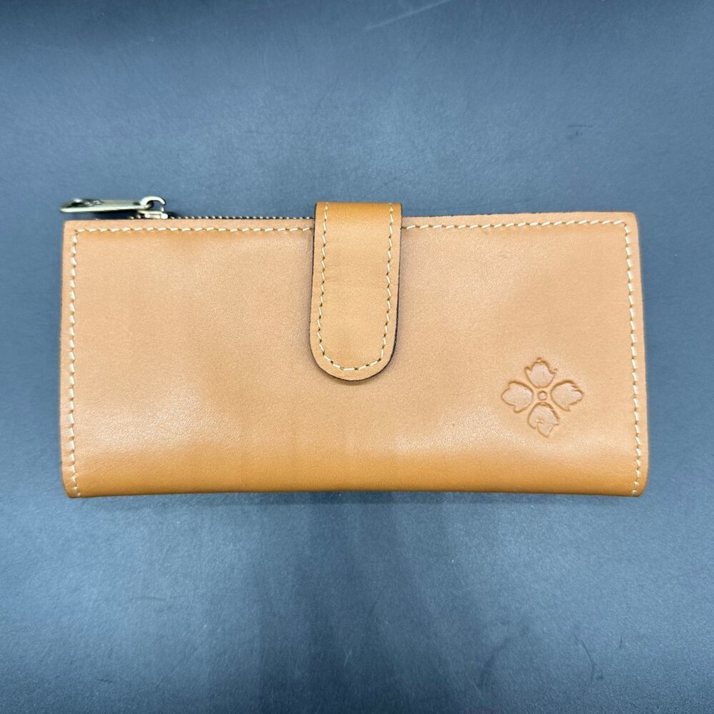 Patricia Nash Purse Leather Crossbody Bag Wallet Set Hazelnut Tan Handbag - Picture 12 of 16